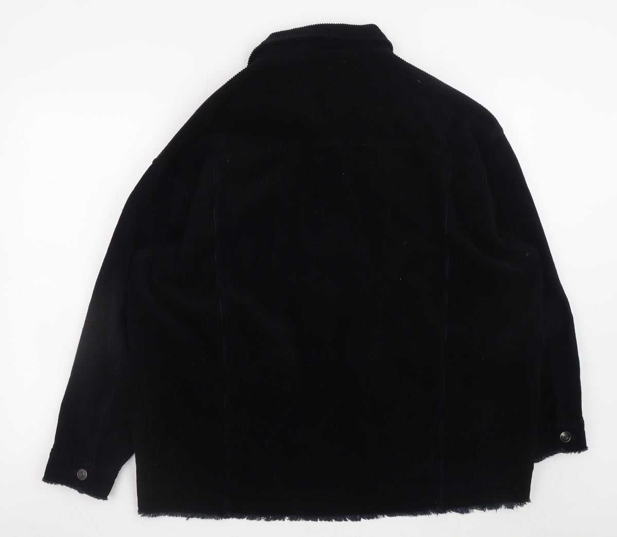Mens UK Size L Zara Black Basic Jacket