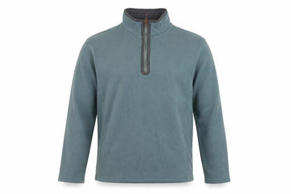 Mens UK Size L Mountain Warehouse Green Henley Sweatshirt