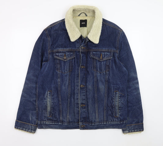 Mens UK Size XL ASOS Blue Denim Jacket