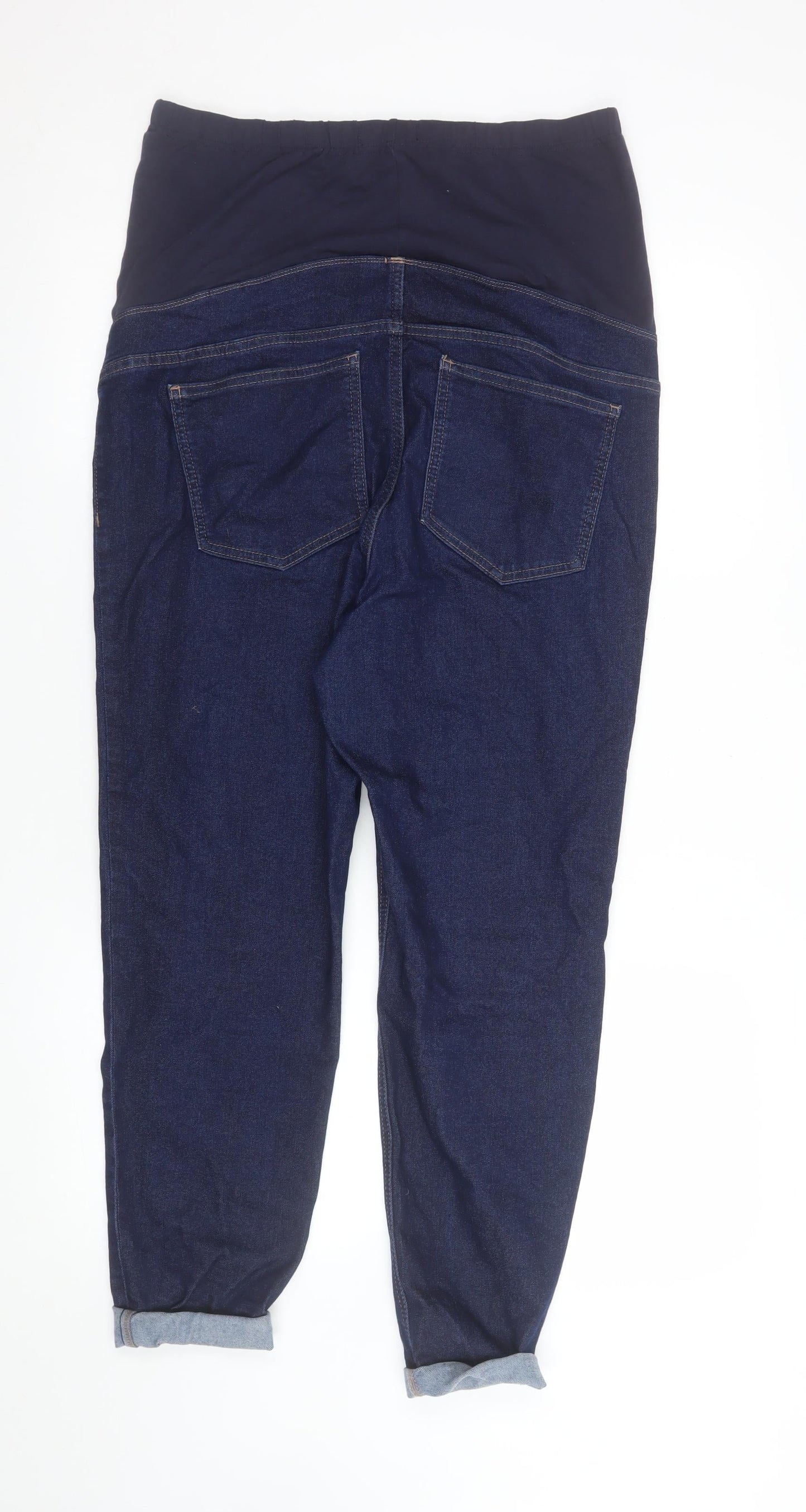 Marks and Spencer Women's Blue Maternity Jegging Jeans Size 16 Regular