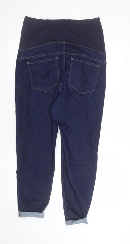 Marks and Spencer Women's Blue Maternity Jegging Jeans Size 16 Regular