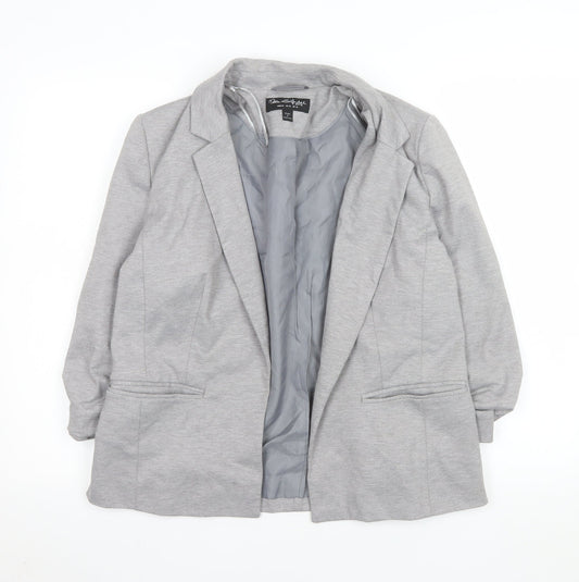 Womens UK Size 14 Miss Selfridge Regular Grey Blazer