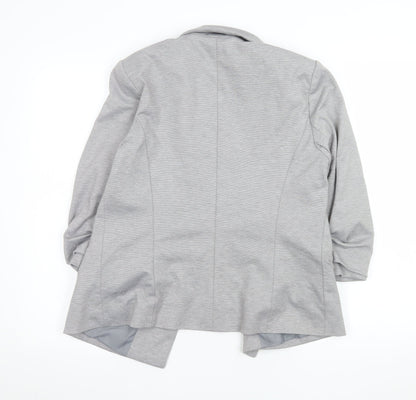 Womens UK Size 14 Miss Selfridge Regular Grey Blazer