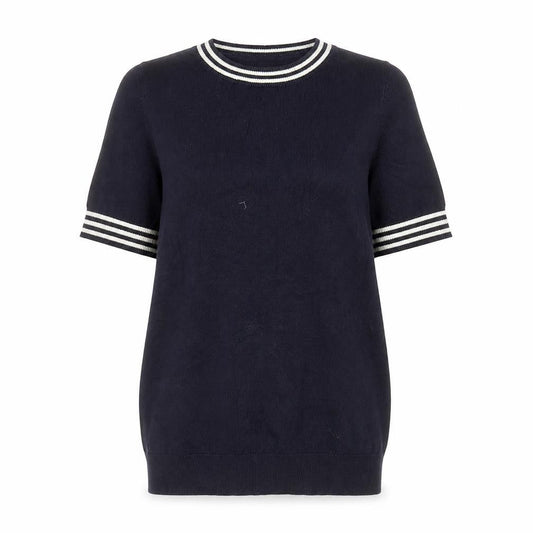 F&F Women’s Blue Short Sleeve Knit T-Shirt UK 8