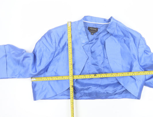 Womens UK Size 16 Alexon Regular Blue Suit Jacket