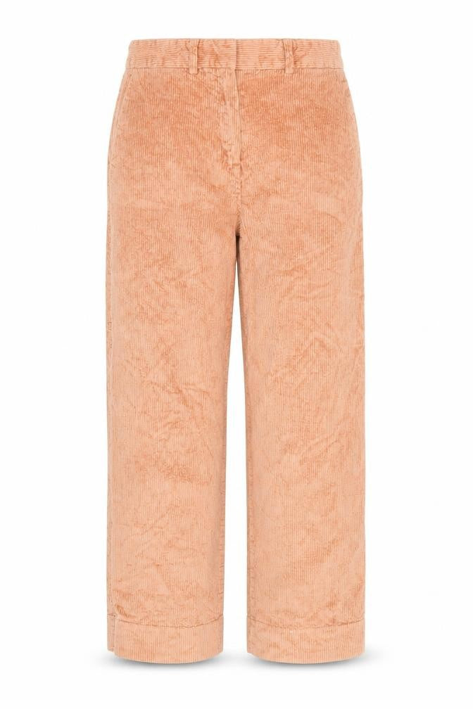 Womens UK Size 6 Marks and Spencer Regular Fit Cropped Beige Trousers