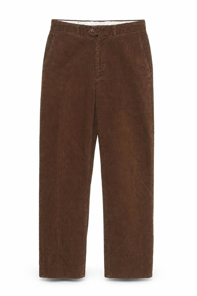 Mens UK Size M James Pringle Regular Fit Casual Brown Trousers