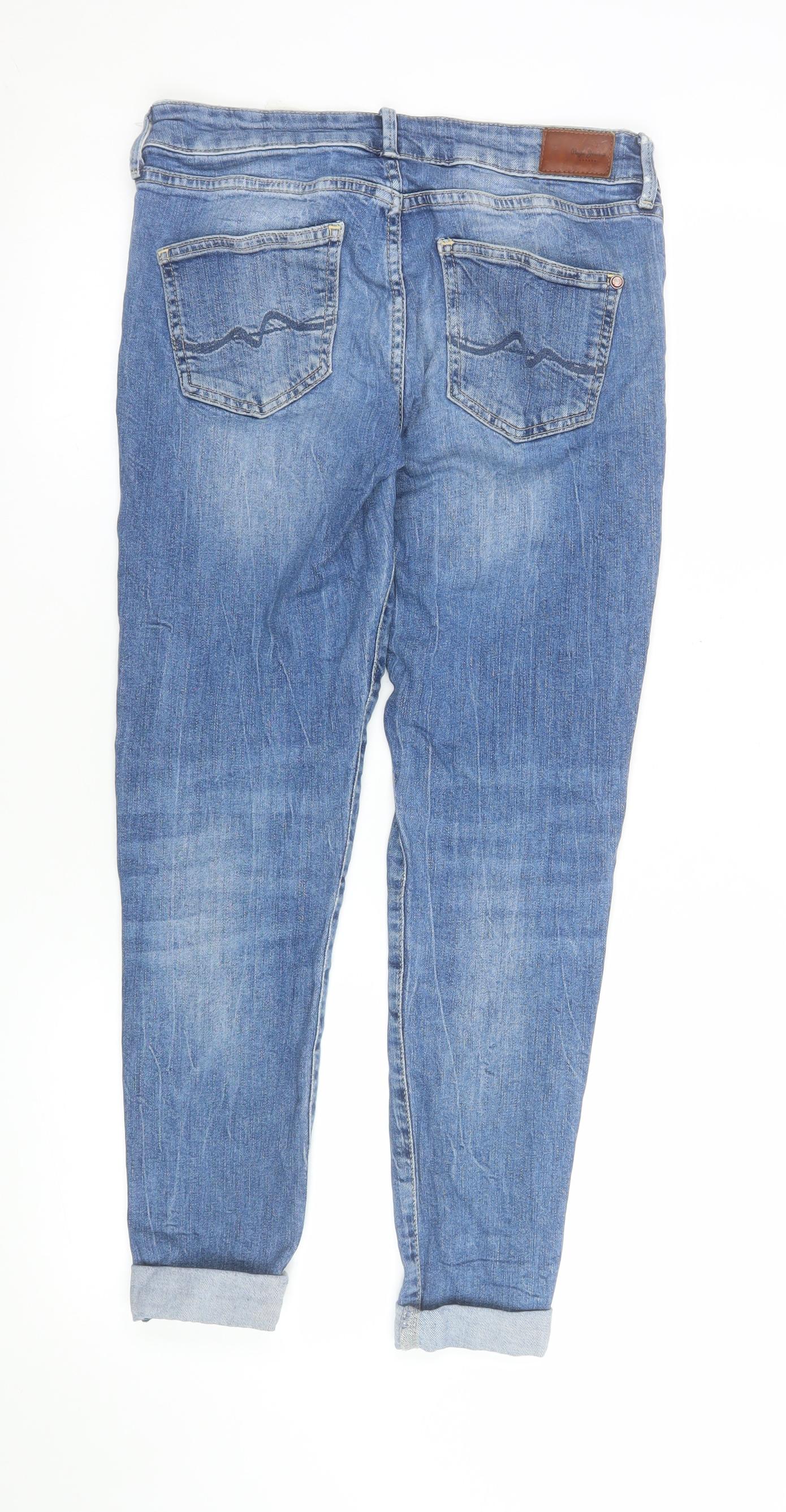 Womens UK Size 10 Pepe Jeans Slim Fit Skinny Jeans