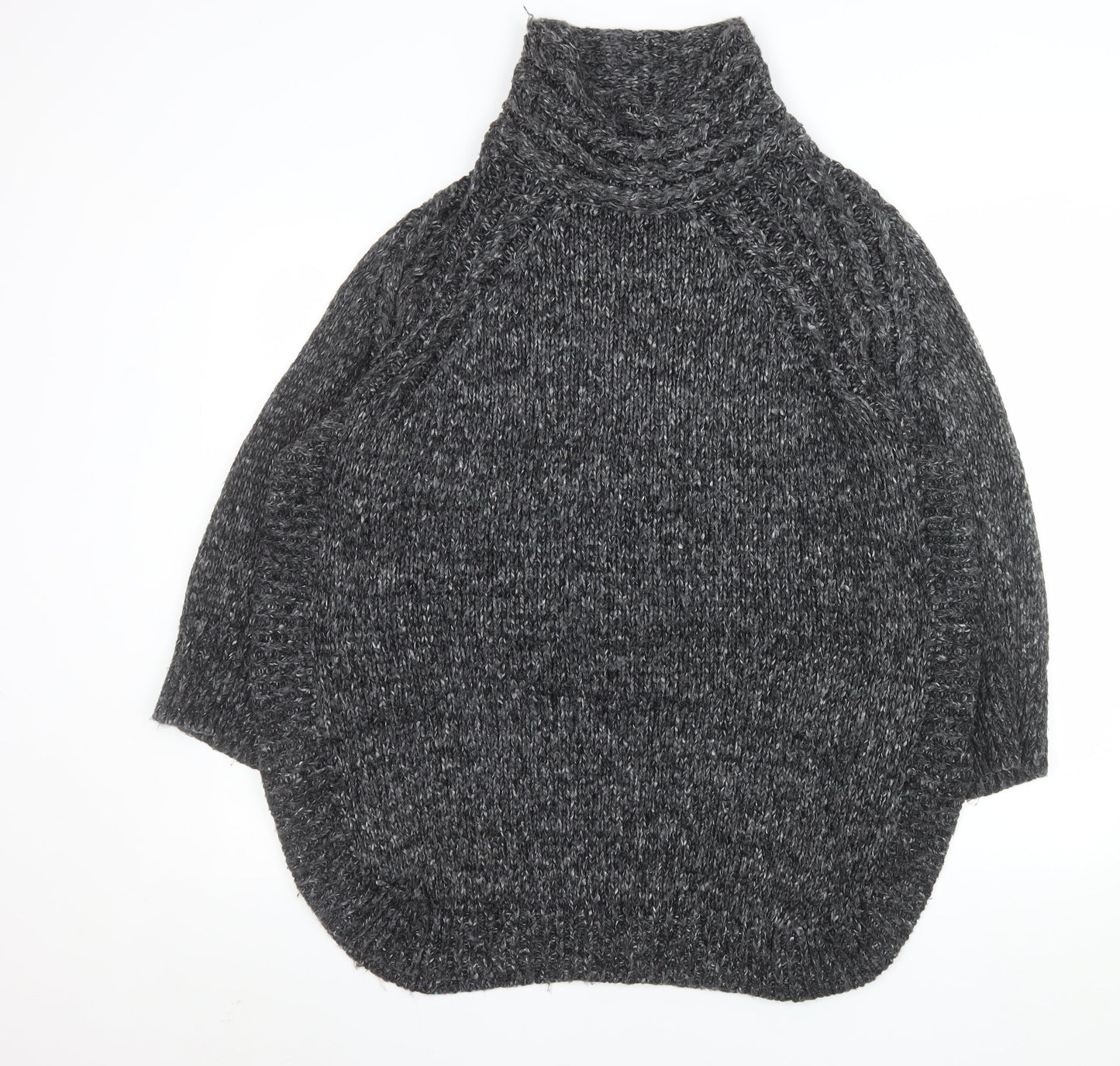 Womens UK Size S JD WILLIAMS Grey Pullover Jumper