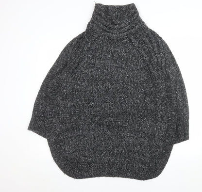 Womens UK Size S JD WILLIAMS Grey Pullover Jumper