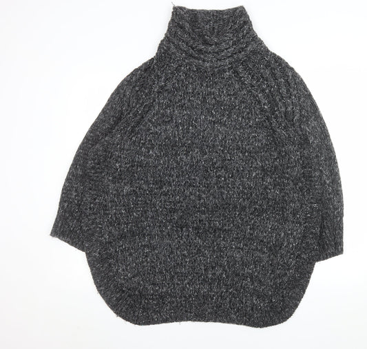 Womens UK Size S JD WILLIAMS Grey Pullover Jumper