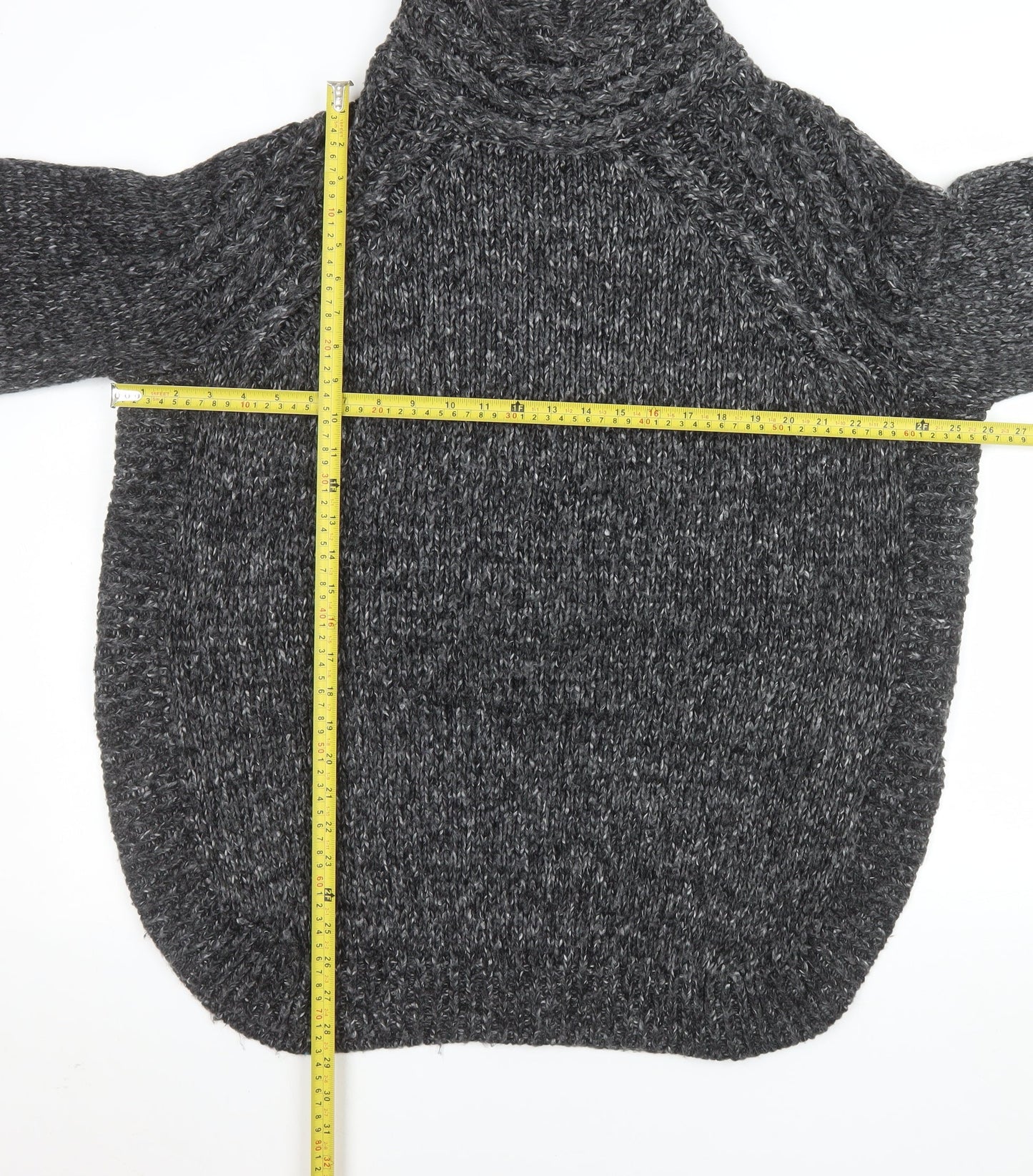 Womens UK Size S JD WILLIAMS Grey Pullover Jumper