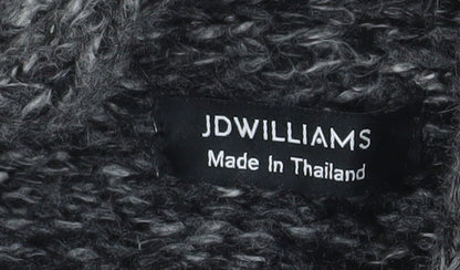 Womens UK Size S JD WILLIAMS Grey Pullover Jumper