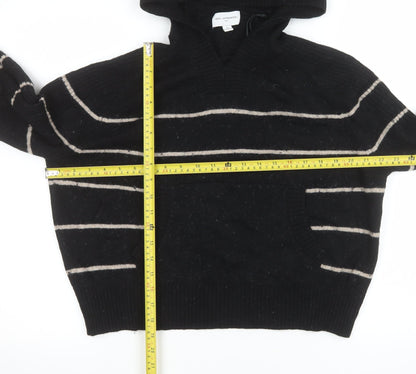 Womens UK Size S NEXT Black Pullover Hoodie