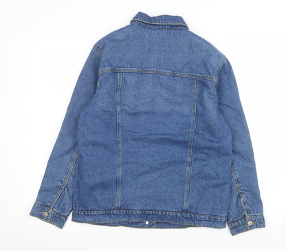 Womens UK Size 8 New Look Blue Denim Jacket
