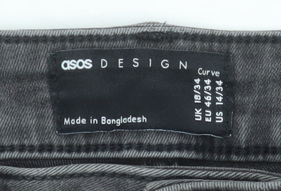 Womens UK Size 18 ASOS Slim Fit Skinny Jeans