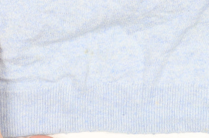 Womens UK Size M Mint Velvet Blue Pullover Jumper