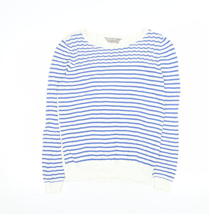 Womens UK Size 8 Dorothy Perkins Blue Pullover Jumper