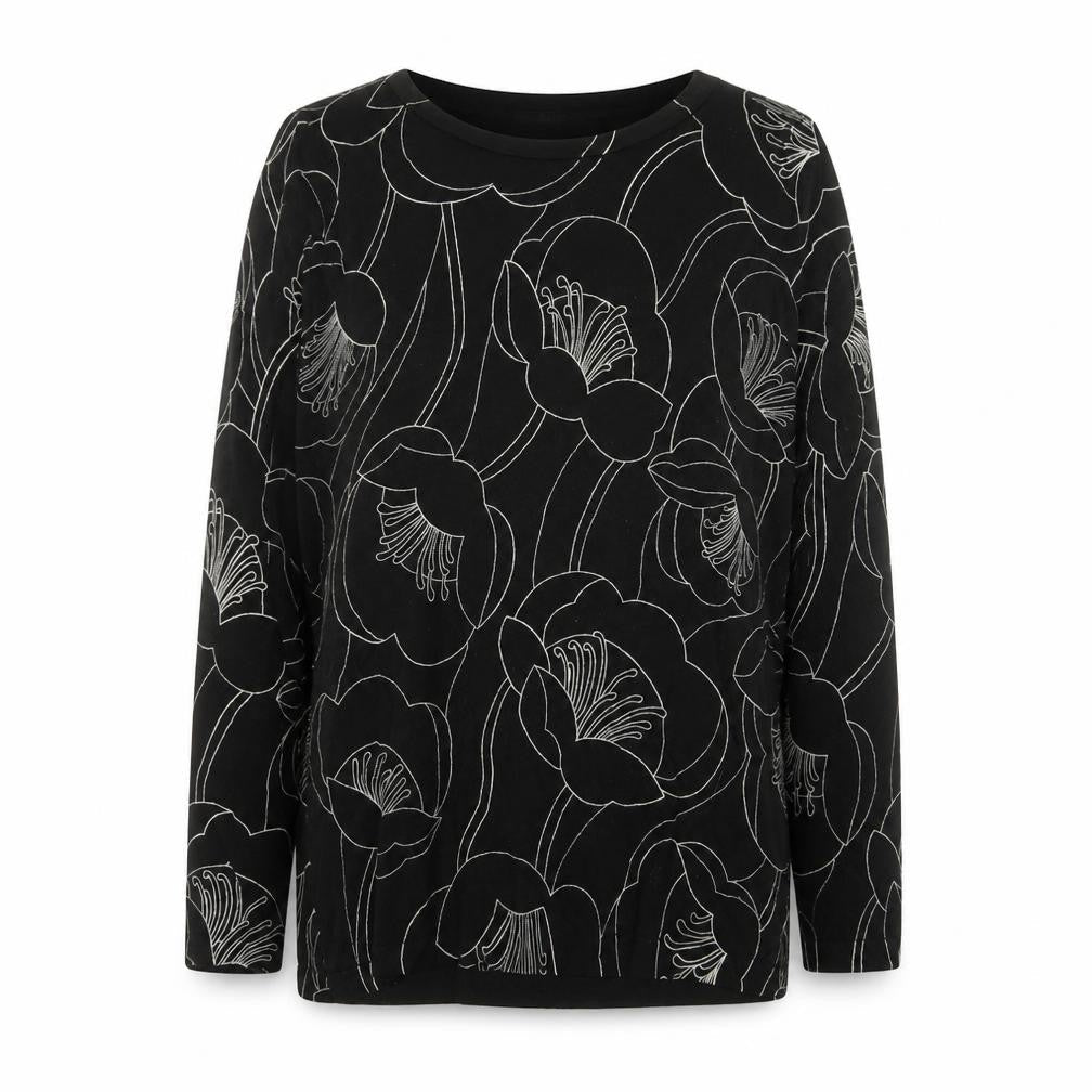 Womens UK Size 12 NEXT Black Pullover Jumper