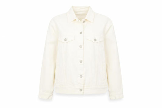 Womens UK Size 8 Motel Ivory Basic Jacket