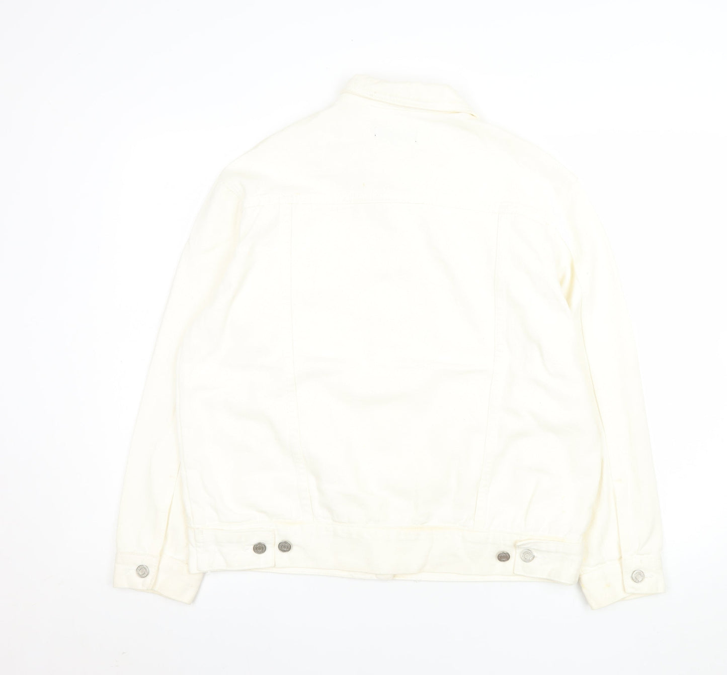 Womens UK Size 8 Motel Ivory Basic Jacket