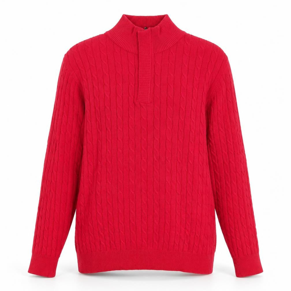 Womens UK Size M Woolovers Red Pullover Jumper