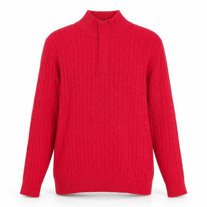 Womens UK Size M Woolovers Red Pullover Jumper