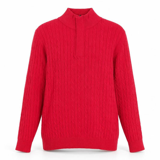 Womens UK Size M Woolovers Red Pullover Jumper
