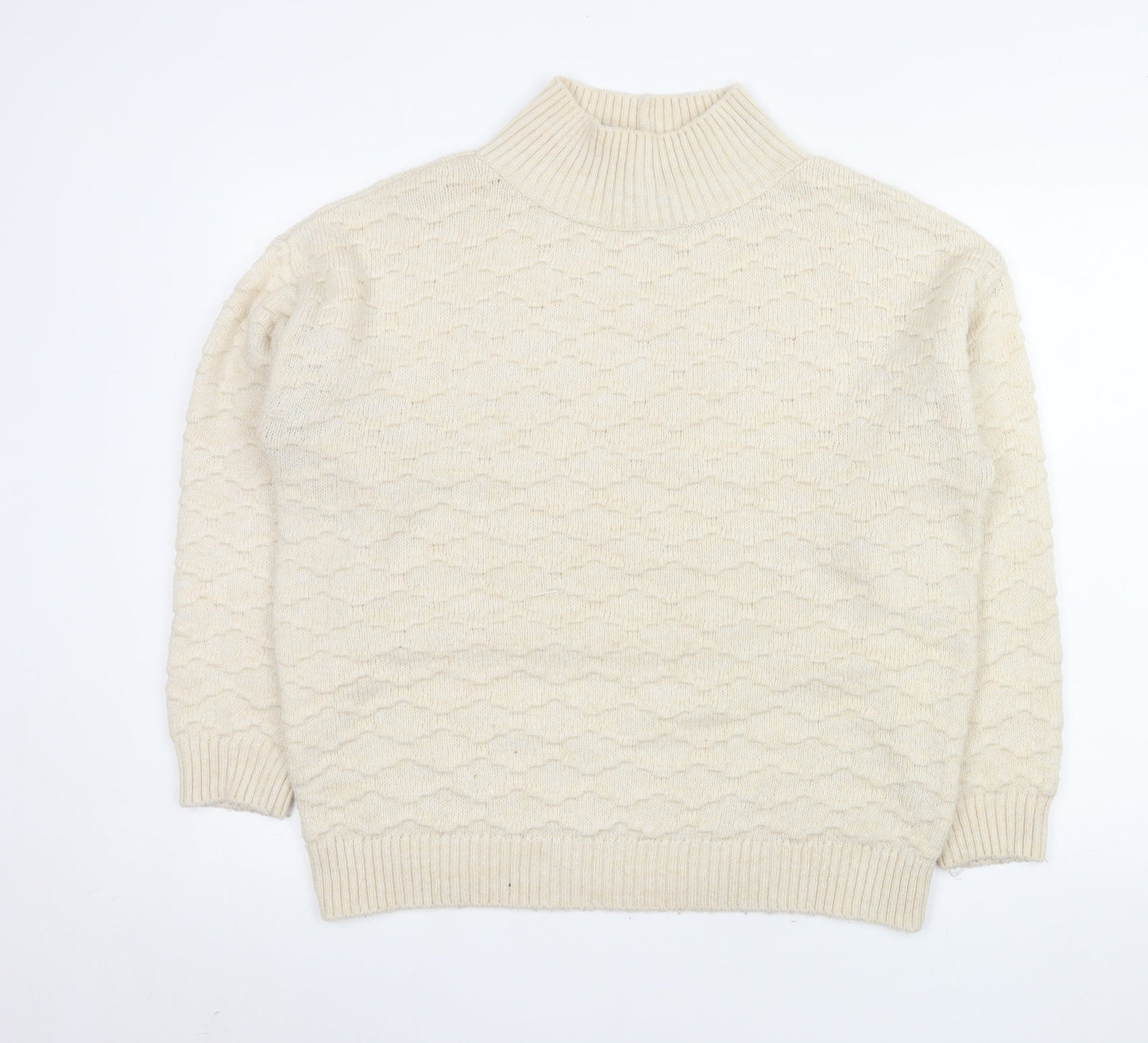 Mens UK Size M NEXT Beige Pullover Jumper