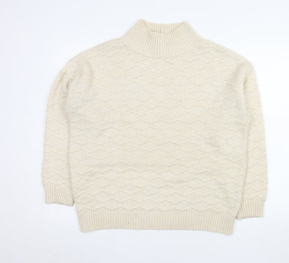 Mens UK Size M NEXT Beige Pullover Jumper