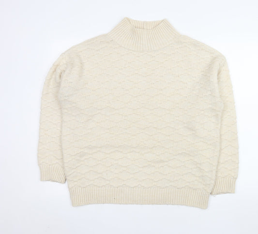 Mens UK Size M NEXT Beige Pullover Jumper