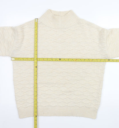 Mens UK Size M NEXT Beige Pullover Jumper