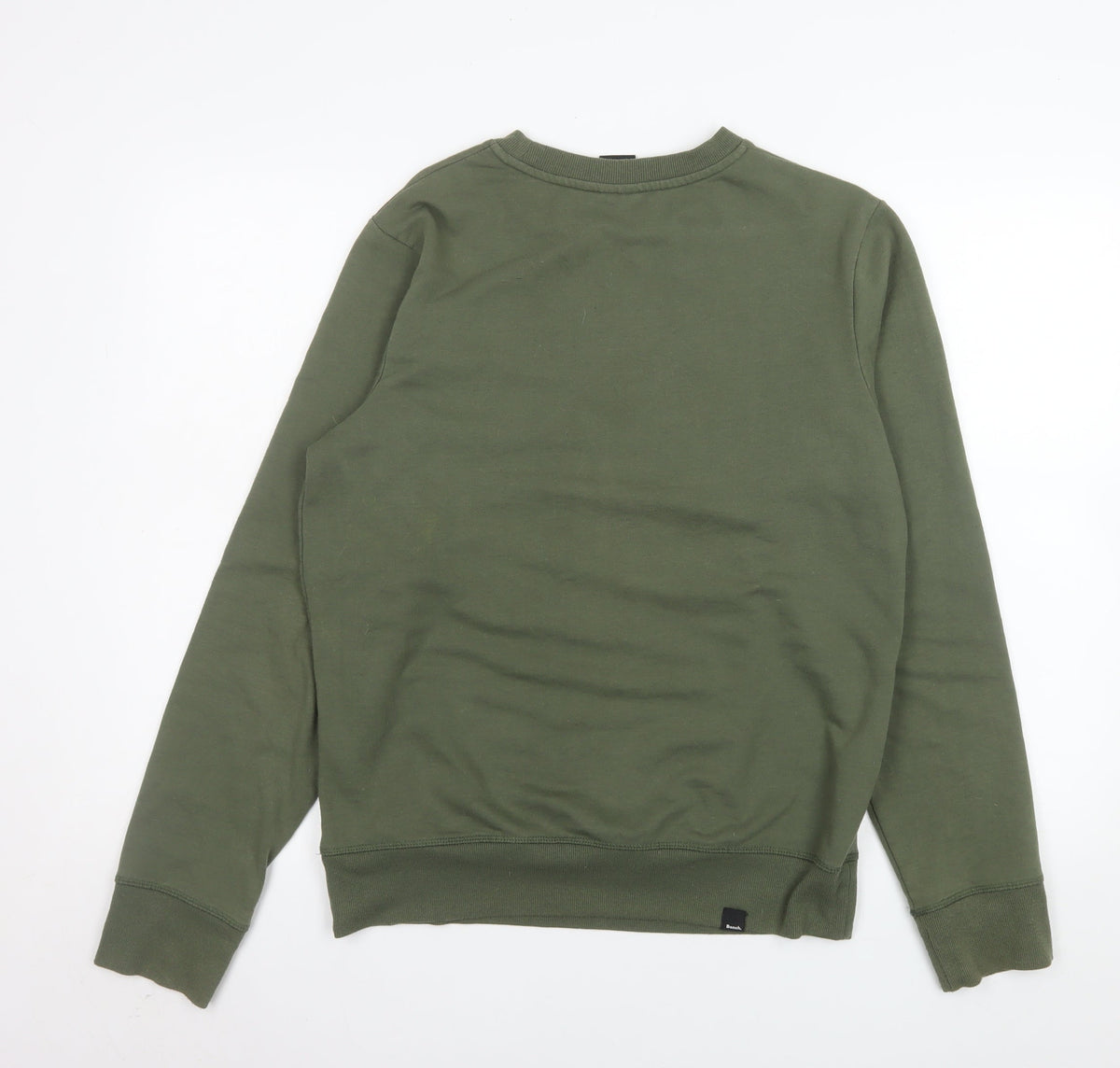 Mens UK Size M Bench Green Pullover Sweatshirt