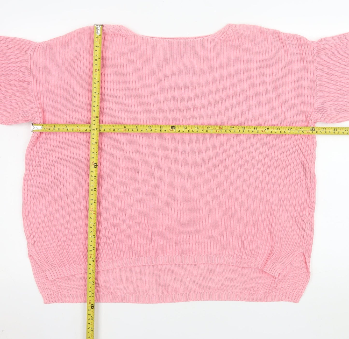 Womens UK Size L Marks and Spencer Pink Pullover Jumper
