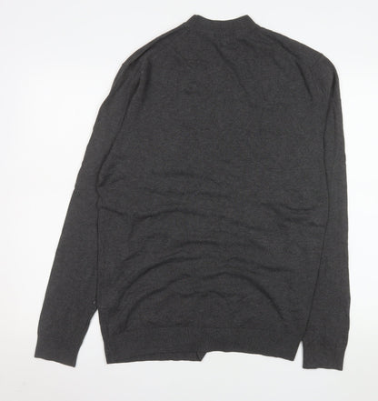 Mens UK Size XL boohooMAN Grey Pullover Jumper