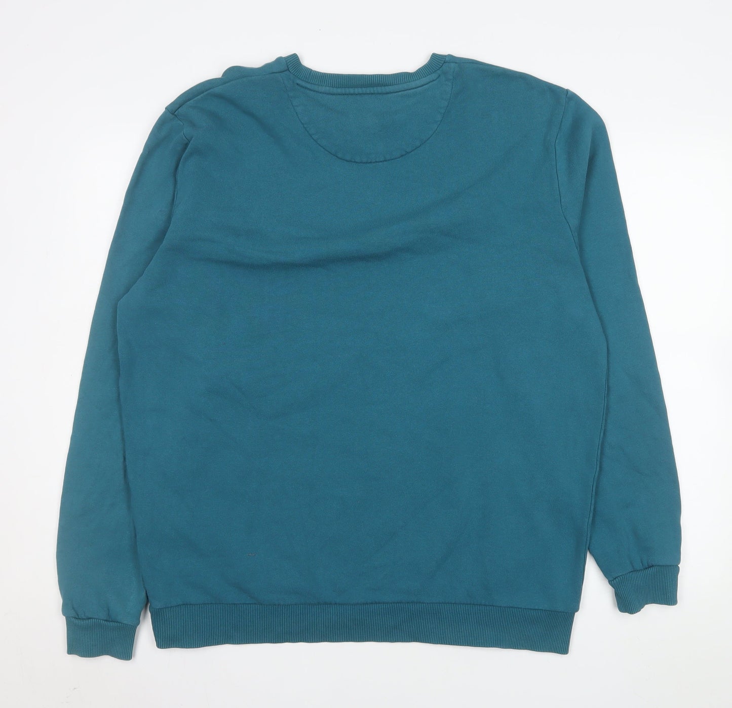 Mens UK Size XL Lyle & Scott Blue Pullover Sweatshirt