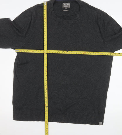 Mens UK Size L FatFace Grey Pullover Jumper