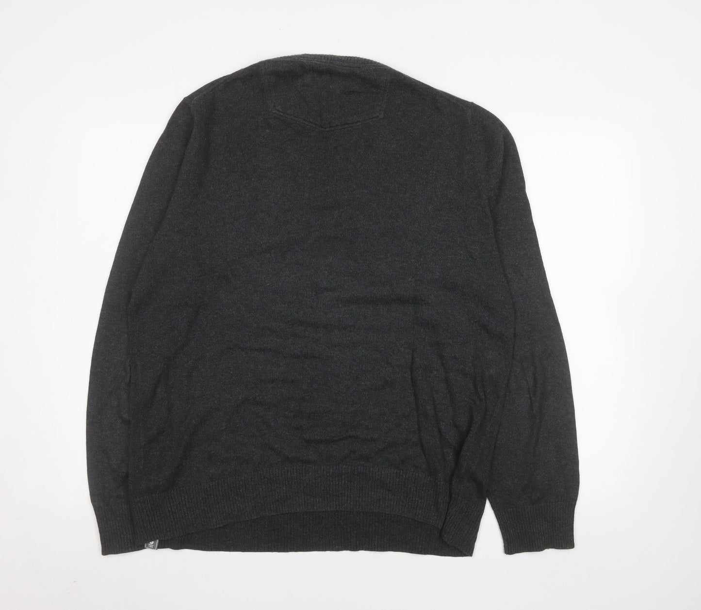 Mens UK Size L FatFace Grey Pullover Jumper