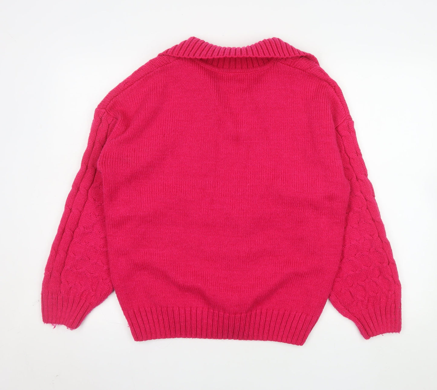 Womens UK Size 14 TU Pink Pullover Jumper