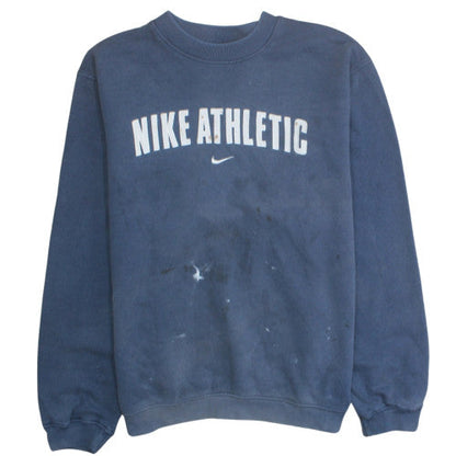 Mens UK Size M Nike Blue Pullover Sweatshirt