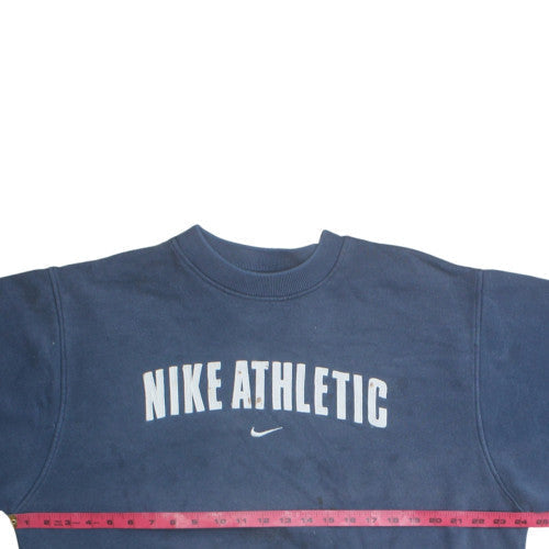 Mens UK Size M Nike Blue Pullover Sweatshirt