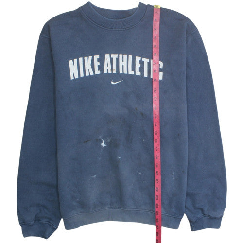 Mens UK Size M Nike Blue Pullover Sweatshirt