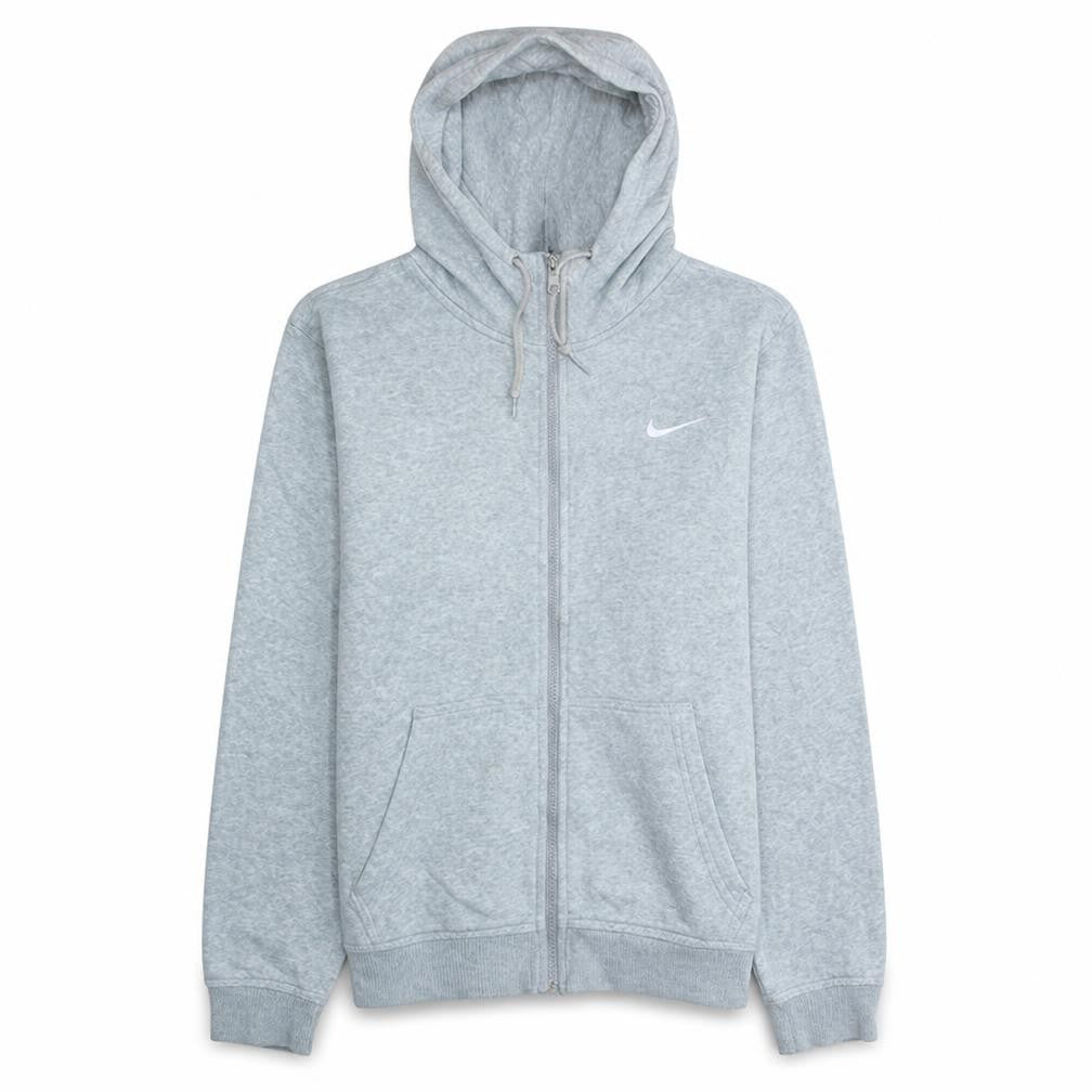 Mens UK Size S Nike Grey Full Zip Hoodie