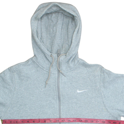 Mens UK Size S Nike Grey Full Zip Hoodie