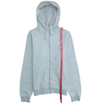Mens UK Size S Nike Grey Full Zip Hoodie