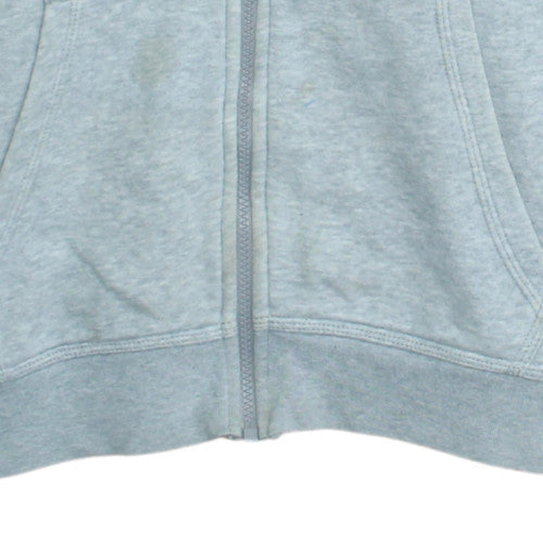 Mens UK Size S Nike Grey Full Zip Hoodie