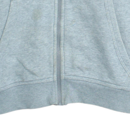 Mens UK Size S Nike Grey Full Zip Hoodie