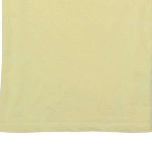 Mens UK Size XS Levi's Yellow  T-Shirt