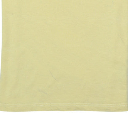 Mens UK Size XS Levi's Yellow  T-Shirt