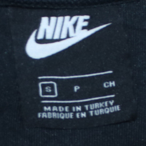 Mens UK Size S Nike Black Pullover Hoodie